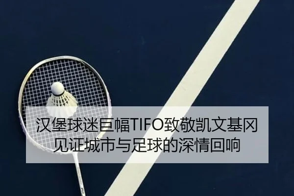 汉堡球迷巨幅TIFO致敬凯文基冈见证城市与足球的深情回响 - www.hthbet.comapp